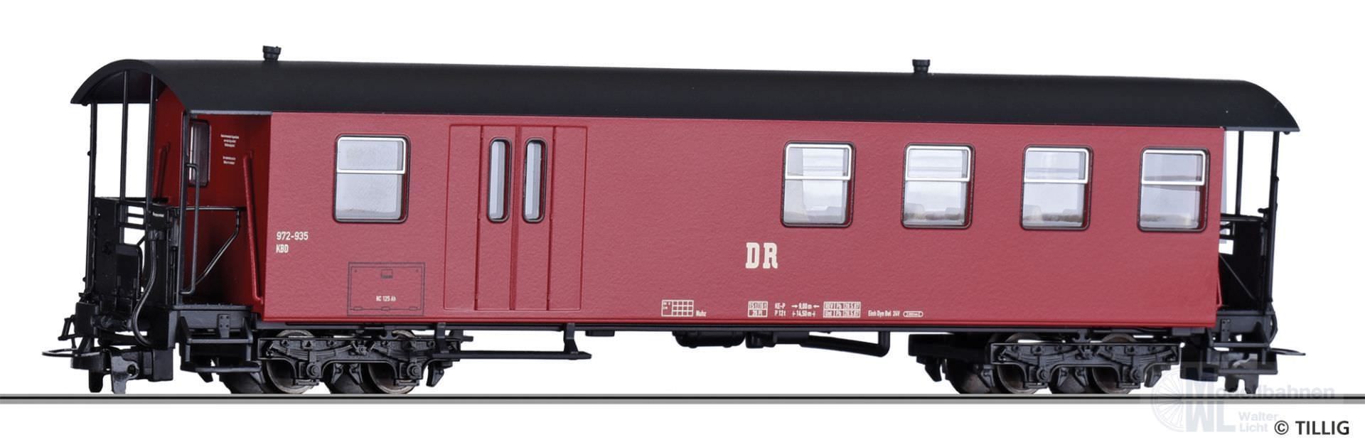 Tillig 03940 - Packwagen DR Ep.IV KBD4i H0e